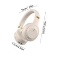 thumbnail image 3 of Dual Wireless Headphones for TV Watching with RF Transmitter, Bluetooth Over-On Ear TV Headphones Wireless for Seniors, No Lip-Sync Delay, Plug & Play. Set of 1, 3 of 6