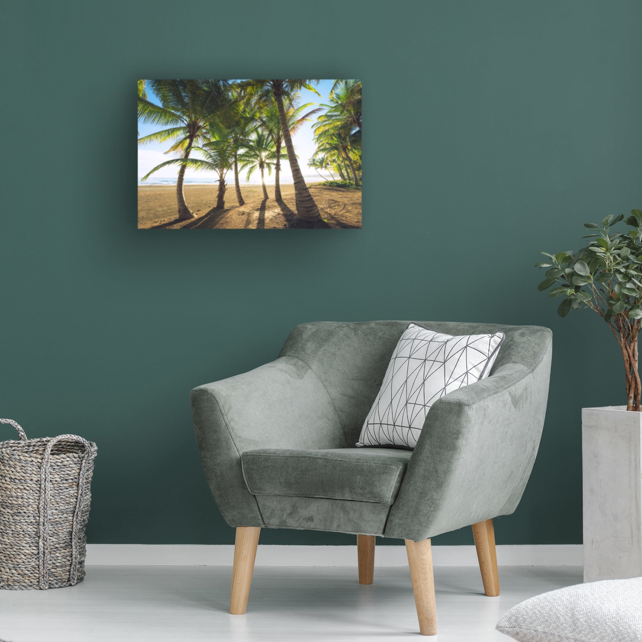 Trademark Fine Art Stefan Hefele Tropical Morning Canvas Wall Art