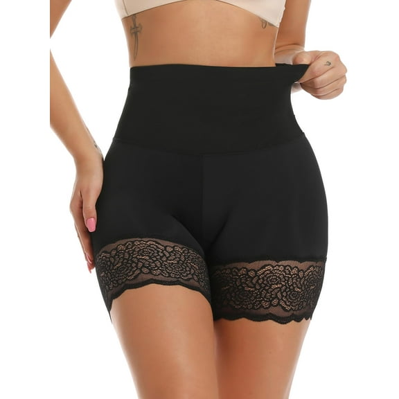 COMFREE Seamless Anti Chafing Slip Shorts for Women Safety Panty Under Dress Belly Smooth Breathable Boyshort