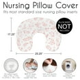 thumbnail image 5 of Sweet Jojo Designs Botanical Blush Pink Girl Nursing Pillow Cover Case (Pillow Not Included), 5 of 5