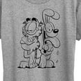 thumbnail image 3 of Garfield - Garfield And Odie  - Women's Short Sleeve Graphic T-Shirt, 3 of 5