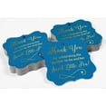 thumbnail image 4 of Inkdotpot Hang Tags Thank You For Celebrating The Mother To Be Baby Shower Favor Bracket Shape Gift Tags Real Gold Foil Bonbonniere Tag Pack Of 100, 4 of 7