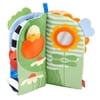 Fisher-Price Sensory Seasons Soft Book, Newborn Tummy Time Busy Activity for Baby Ages 0+ Months