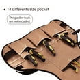 thumbnail image 6 of Garden Apron for Men Women with 14 Pockets, Gardening Tool Work Aprons, Durable Oxford Cloth Apron, DIY Enthusiasts - Quality:1 Piece;, 6 of 6