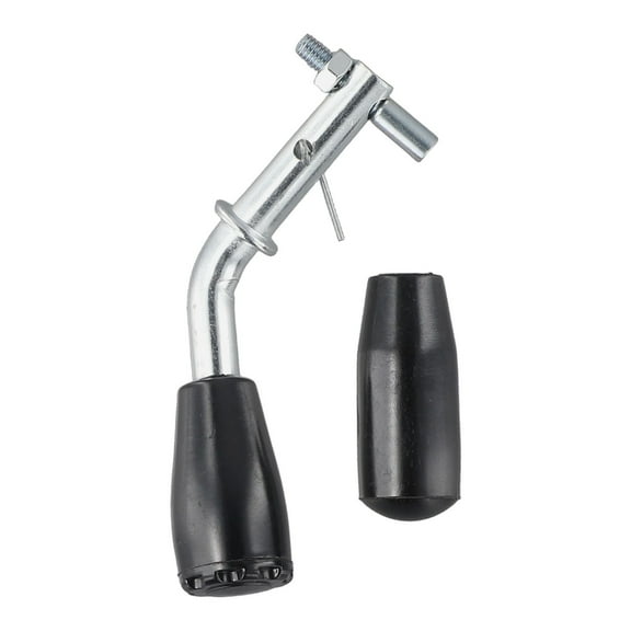 Compatible Stainless Steel Handle for Various Fireplace Configurations