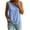 #08Light Blue, variant on Soft Modal Integrated Padded Bra Tank Top for Women Loose Sleeveless T Shirts Lightweight Casual Wearable Outer Camisole Blouses Black XL