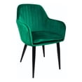 thumbnail image 1 of Sillón Comedor Sala Rack & Pack Eames Tapizado Verde Terciopelo, 1 of 4