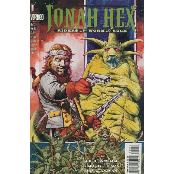Jonah Hex: Riders of the Worm and Such #3 VF ; DC/Vertigo Comic Book