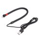 thumbnail image 3 of Cable de carga de pie, cable de datos micro USB firme y estable multifuncional para jugar, estudiar, ir a trabajar,Cable de carga de pie Soporte para teléfono Cable de datos Cable flexible para soport Higoodz Accesorios electrónicos, 3 of 7