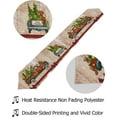 thumbnail image 2 of Dreamtimes Double Sided Christmas Truck Long Polyester Table Runner 13 x 70 Inches Christmas Tree Table Cloth Cover Placemats for Kitchen Dinning Living Holiday Wedding Party Decor, 2 of 7