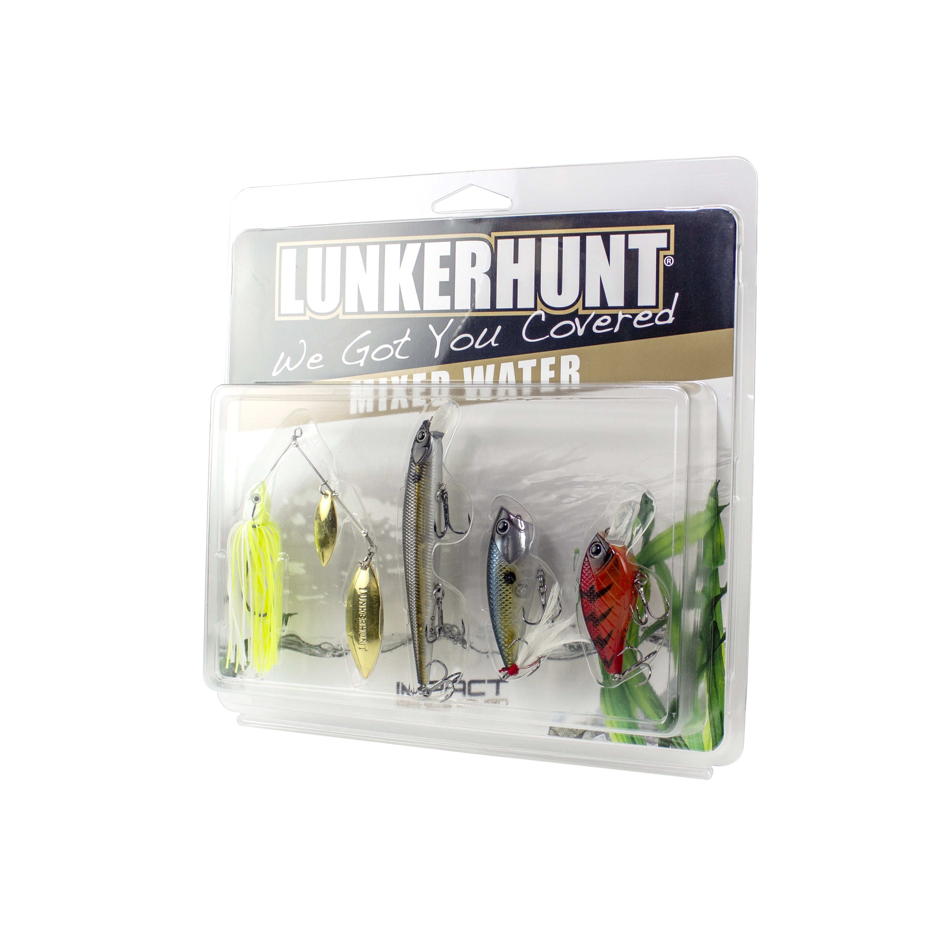 Lunkerhunt - Impact Series Mixed Water Combo - Assortment - Assorted
