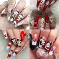 thumbnail image 3 of Pegatinas de uñas Tezocr Christmas, autoadhesivas en 3D, diseño navideño, 3 of 6