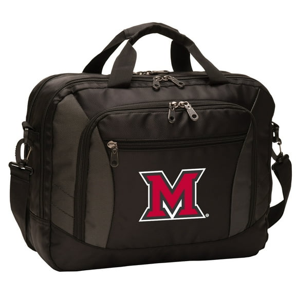 Official Miami Redhawks Laptop Bag DELUXE Miami University Computer Bags