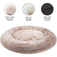 thumbnail image 3 of Calming Donut Dog Bed es Round Fluffy for Large Dogs -Anxiety Plush Machine Washable ( Large), 3 of 7