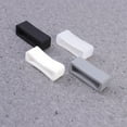 thumbnail image 4 of 4pcs 20MM Watch Strap Ring Silicone Bezel Activity Ring Watch Accessories Watch Strap Retaining Watch Bezel Activity Buckle White Black Transparent Grey, 4 of 6