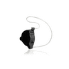 RxEars Rx2 | Worlds Smallest In The Ear Open Fit Hearing Aid | Available in Beige and Black | Right, Left Ear or Pair (Black, Left)