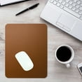 thumbnail image 1 of 2x Mouse Pad Minimalist, Double Sided Mouse Pad PVC Leather PVC Leather  Texture, Portable Desk Mat 27 X 21cm For, 1 of 8