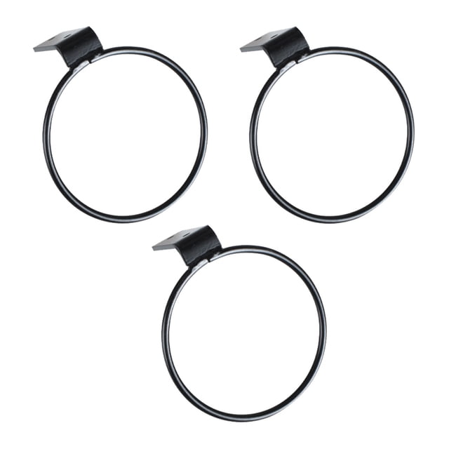 unbranded 3Ud Soporte De Pared Para Macetas De Hierro Negro Resistente Y Duradero Para Colgar Plantas
