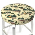 thumbnail image 3 of Disketp Camping Caravan 1 Funda Redonda para Taburete, Funda de Cojín para Silla de Bar Suave y Elástica-13 inch, 3 of 7
