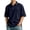 24#Navy, variant on Polo Shirts for Men Cotton Pique Short Sleeve Golf Shirts with Pocket Classic Casual Moisture Wicking Polos S