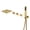 Brushed Gold, variant on sumerain Waterfall Tub Faucet Wall Mount Bathtub Faucet with Hand Shower Chrome Finish, High Flow Rate