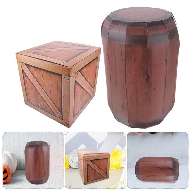 unbranded 2Ud Suministros Para Fiesta Western Con Cajas Decorativas Y Accesorios Para