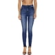 thumbnail image 1 of Pantalones vaqueros de cintura alta para mujer, ajustados, elásticos, suaves, desgastados, cómodos, clásicos, Jeggings, pantalones de mezclilla, 145-blue8, 1 of 5