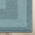 thumbnail image 7 of Well Woven Apollo Flatwoven Solid Color Plain Border Flatweave 7'7" x 9'10" Area Rug Blue, 7 of 7