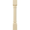 thumbnail image 2 of Ekena Millwork 5"W x 5"D x 35 1/2"H Traditional Cabinet Column (Top Block: 6", Bottom Block: 7"), Maple, 2 of 7