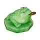 thumbnail image 2 of toysloveit Wealth Frog Estatua Resina Fengshui Escultura para Tablero de Coche Escritorio verde BLESIY Rana de riqueza Feng Shui, 2 of 8