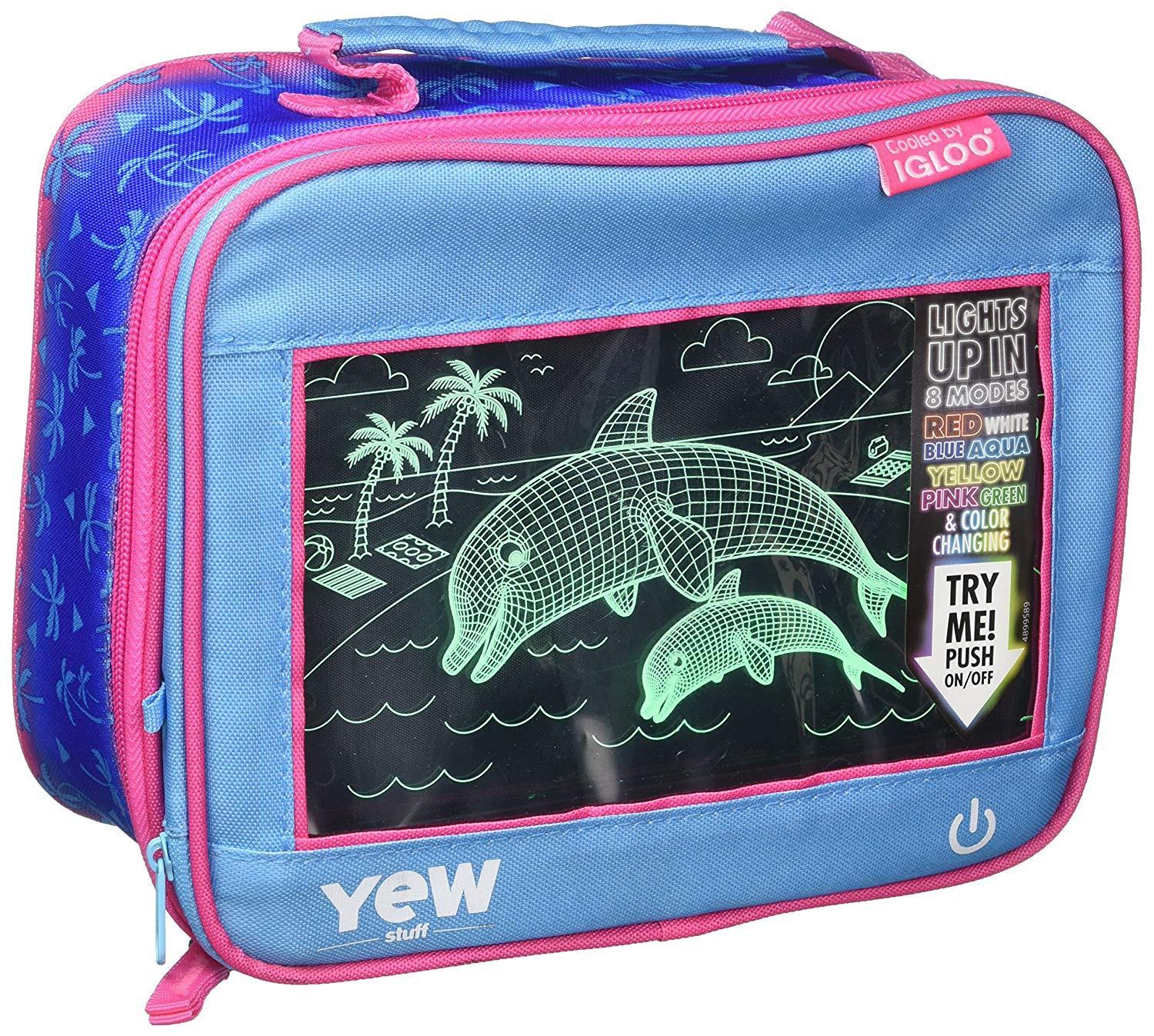 Igloo Dolphin LightUp Lunch Box Cooler