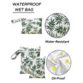 thumbnail image 3 of Happy Cherry 3 Set Cloth Diaper Wet Dry Bags Waterproof Washable Bag Wet Storage Travel Bag Baby Dry Bags with Zippered Handle for Beach Pool Gym Swimsuits Yoga, 3 of 6