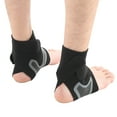 thumbnail image 4 of Ankle Brace, 2 Pack Sport Breathable Ankle Brace for Sprained Ankle, Ankle Support Brace with Adjustable Wrap for Men and Women, Perfect for Running, Basketball, Injury Recovery, 4 of 8