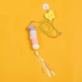 thumbnail image 2 of Door-Hanging Cat Teaser toy with Elastic Rope, Felt & Iridescent Tassel, Self-Play interactive Enrichment toys for indoor Kittens & Adult Cats, 5.58Ft Stretchable, 2 of 3