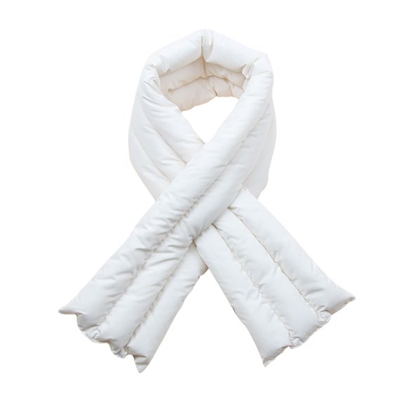 Unisex Winter Thick Down Fashion Solid Color Scarf For Cold And Warm Scarf