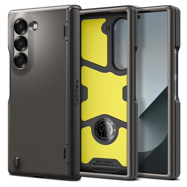 Funda Spigen Slim Armor Pro para Galaxy Z Fold 6 Gunmetal