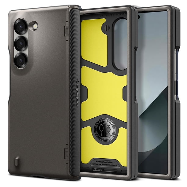 Funda Spigen Slim Armor Pro para Galaxy Z Fold 6 Gunmetal