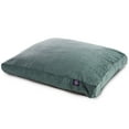 thumbnail image 2 of Majestic Pet | Villa Velvet Shredded Memory Foam Rectangle Pet Bed For Dogs, Removable Cover, Azure, Medium, 2 of 6