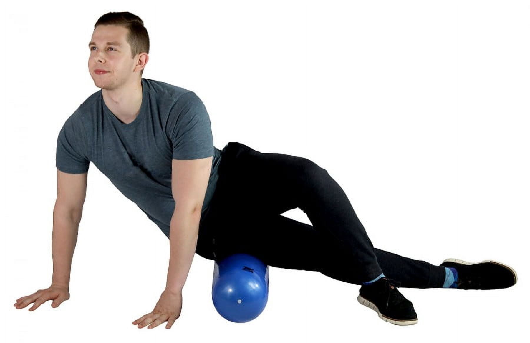 Inflatable roller - 30" x 7", blue