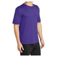 thumbnail image 4 of Mafoose Men's Active T Shirts Crew Neck High Visible Sun Protection Cool Dry Fit Athletic Workout Running T-Shirts Purple M, 4 of 8