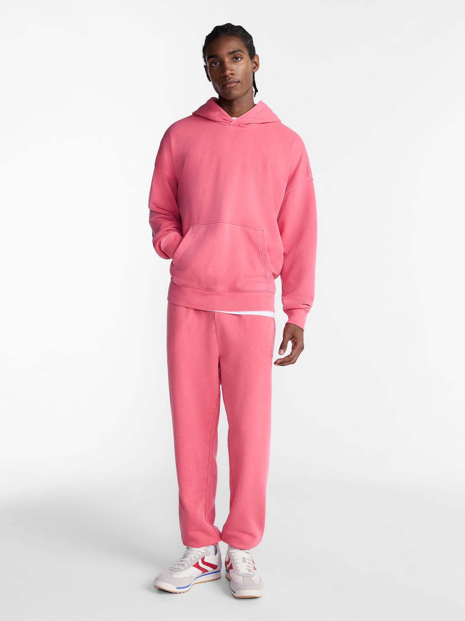 No Boundaries Soft Fleece Jogger Sweatpants, 30'' Inseam, Men's XS-4XLT