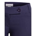 thumbnail image 5 of MixMatchy Women's Body Enhancing Comfort Modern City Cuffed Short with Pockets, 5 of 5