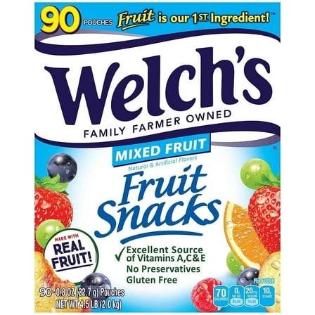 Welchs Mixed Fruit Fruit Snack (90 Count)