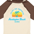 thumbnail image 4 of Inktastic Summer Enjoy the Sunshine Huntington Beach California Blue Boys or Girls Long Sleeve Baby Bodysuit, 4 of 5