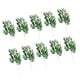 thumbnail image 5 of Arreglo de hojas de plantas Yuarrent ramo artificial de hoja de sauce falso tipo1/Verde 2Conjunto, 5 of 6