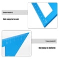 thumbnail image 6 of unbranded Aluminum Right Angle Ruler Blue 1Pack Meant for Marking and Drawing by Professionals, 6 of 6