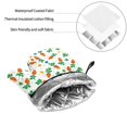thumbnail image 6 of Honeii Cute Carrot Pattern Oven Mitts and Pot Holders, Silicone Oven Gloves,500 F Heat Resistant Oven Mitts Sets, 4PCS, 6 of 6