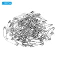 thumbnail image 3 of Uxcell Safety Pins 0.98 Inch Metal Small Sewing Pins Silver Tone 100Pcs, 3 of 5