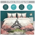 thumbnail image 6 of Eiffel Tower Bedding Sets Twin Duvet Cover 3 Piece Cute Bed Set for Boys Girls Kid, 6 of 6