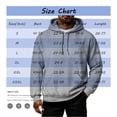 thumbnail image 2 of Mens Hoodies Pullover Casual Long Sleeve Drawstring Athletic Hooded Sweatshirt with Pockets S-3XL, 2 of 4